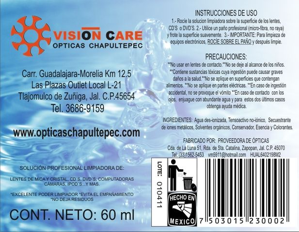 OPTICAS CHAPULTEPEC DE GUADALAJARA